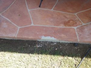 repair broken concrete decking and staining 1
