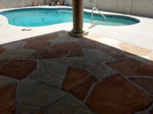 concrete flagstone finish 2