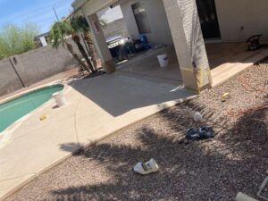 Repairing cracks in cool decking 3