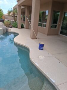 new finish coat of cool decking-Cool Deck Man